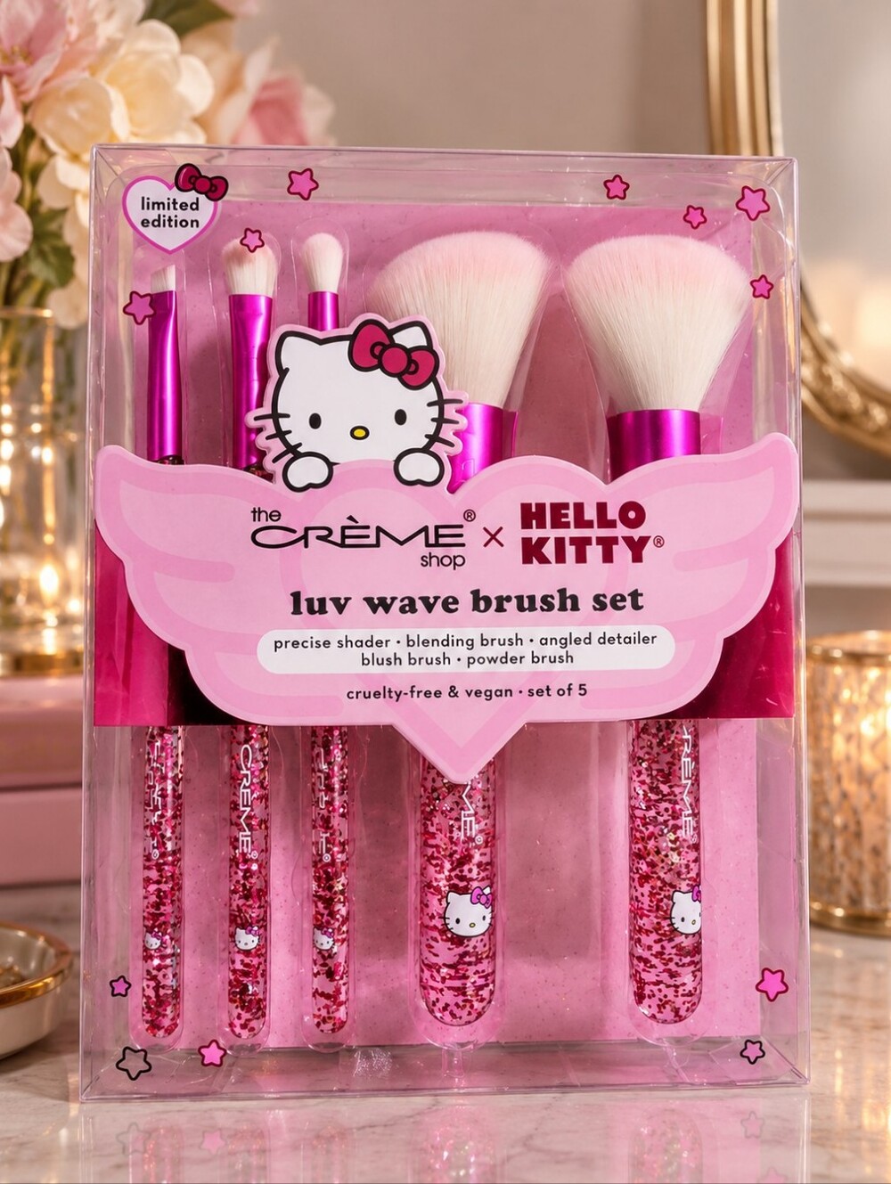 🎀Luv Wave Brush Set - Pink🎀